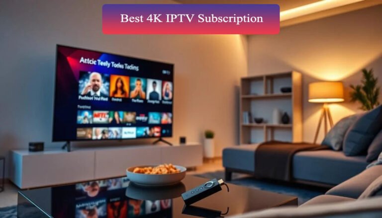 Best 4K IPTV Subscription: A Deep Dive into IPTVUSA4K.com and Top Alternatives